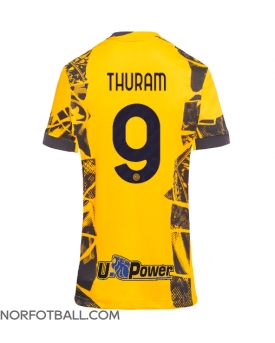 Billige Fotballdrakt Inter Milan Marcus Thuram #9 Replika Tredjedrakt Dame 2024-25 Kortermet